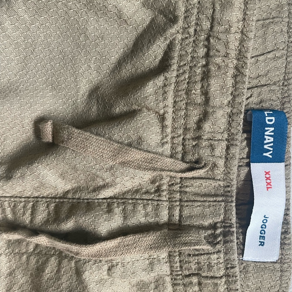 Old Navy Textured Jogger Shorts- Brown